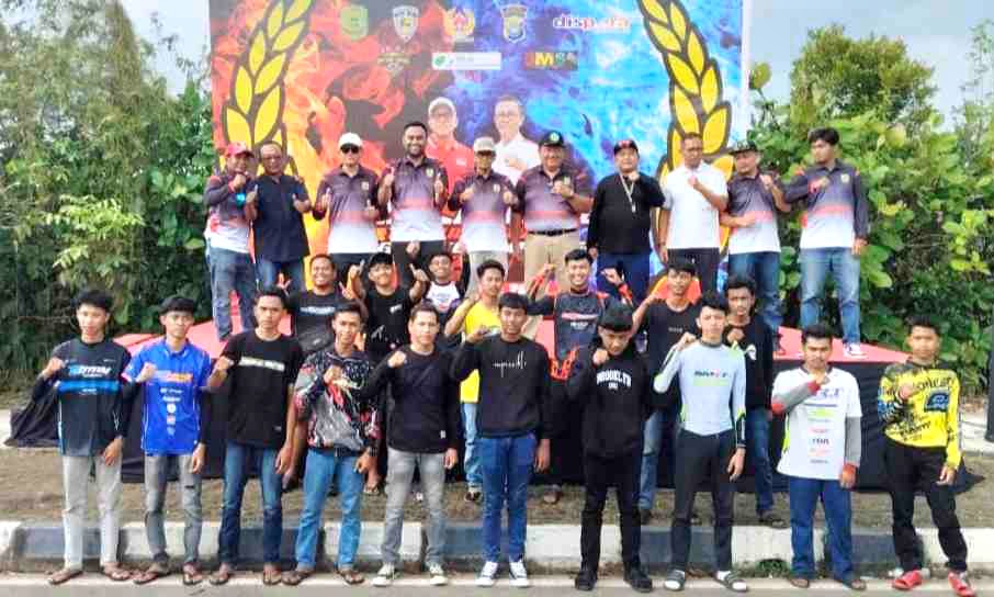 Raja Ariza Buka Drag Bike Piala Wali Kota Tanjungpinang 2026, Wadah Anak Muda Tekan Balap Liar