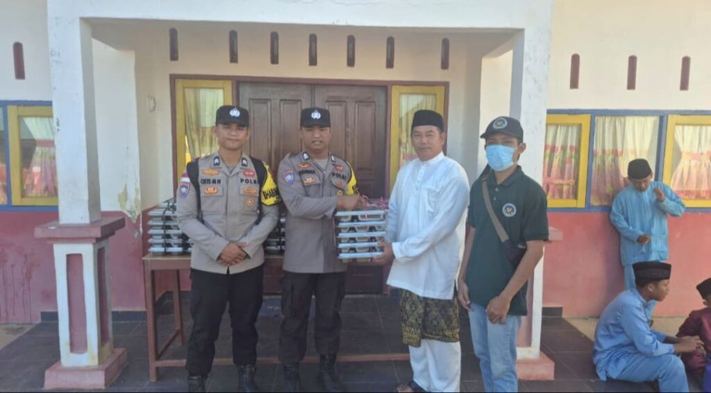 Polres Lingga Salurkan Ratusan Makanan Bergizi ke Sekolah, Fokus Cegah Stunting