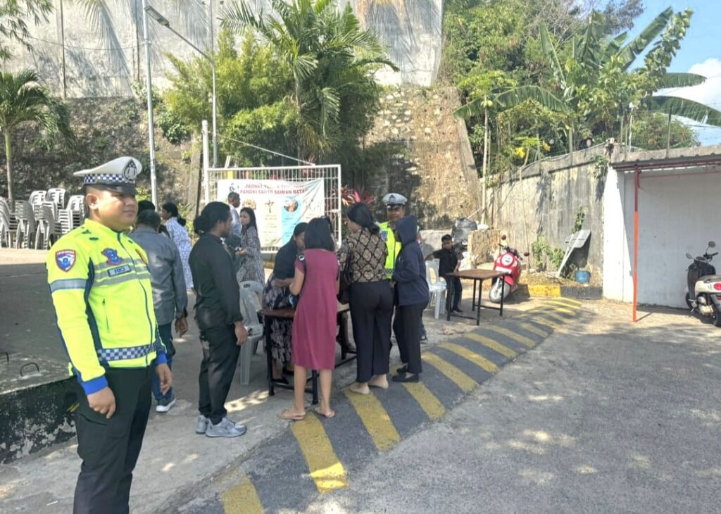 Jumat Agung 2026 di Batam Aman dan Khidmat, Polda Kepri Sterilisasi Gereja Sejak Subuh