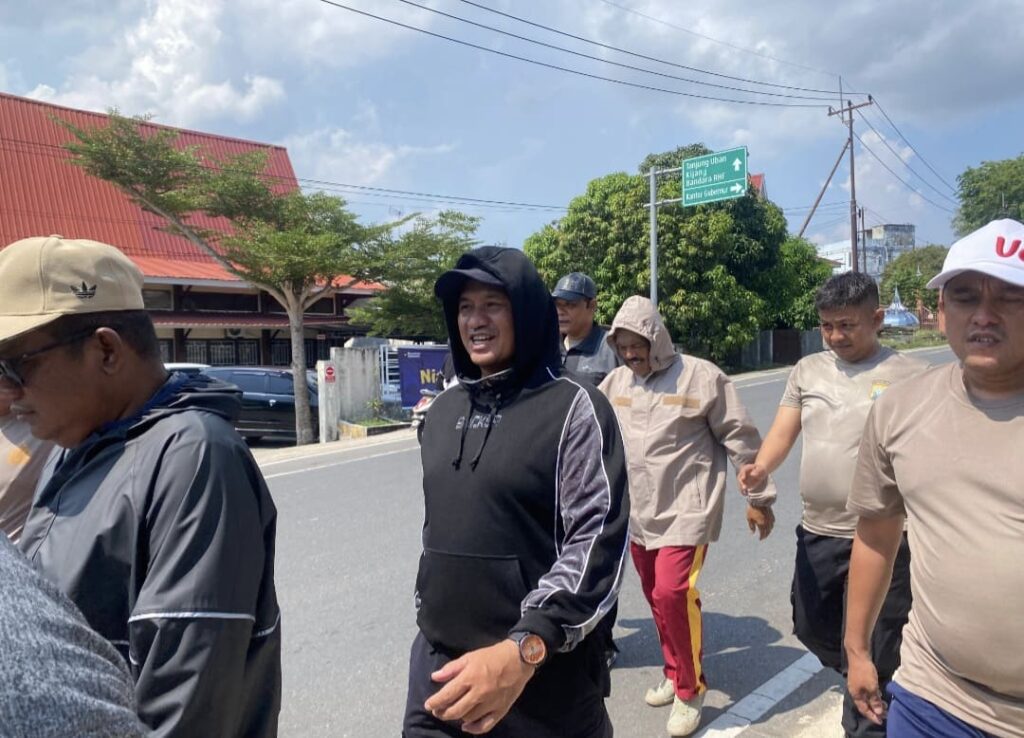 150 Personel Overweight Polresta Tanjungpinang Wajib Lari Harian, Ini Tujuannya