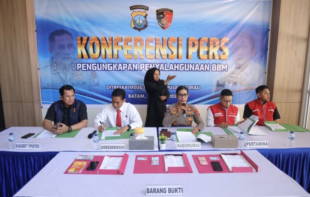Penyelewengan BBM Subsidi di Batam Terbongkar, 3 Tersangka Ditangkap, Negara Rugi Rp692 Juta