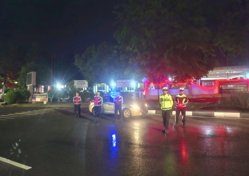Patroli Malam Polresta Tanjungpinang Sisir Titik Rawan, Cegah 3C hingga Balap Liar