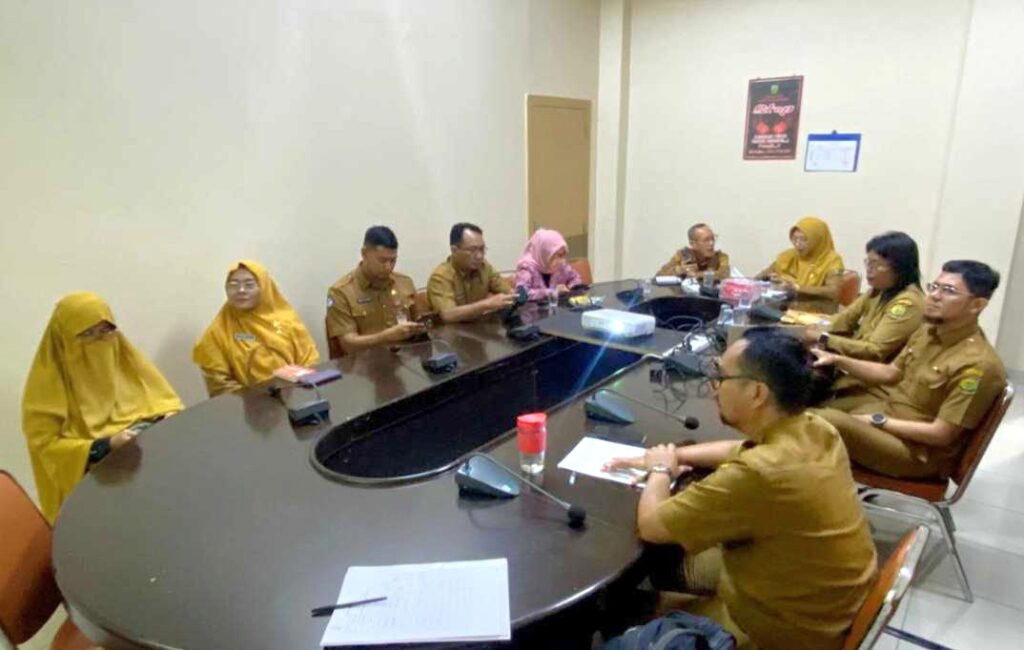Pemko Tanjungpinang Ikuti Rakor Pengendalian Inflasi dan Peluncuran Pendidikan Antikorupsi