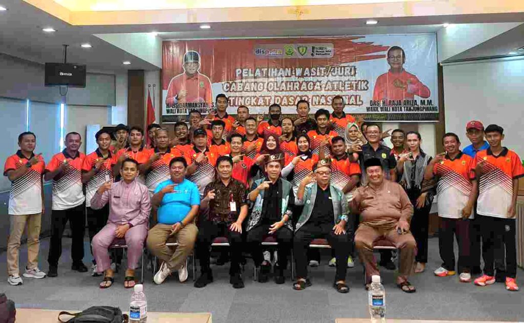 Pemko Tanjungpinang Cetak Wasit Atletik Berintegritas, Delapan Peserta Lolos ke Lisensi Nasional