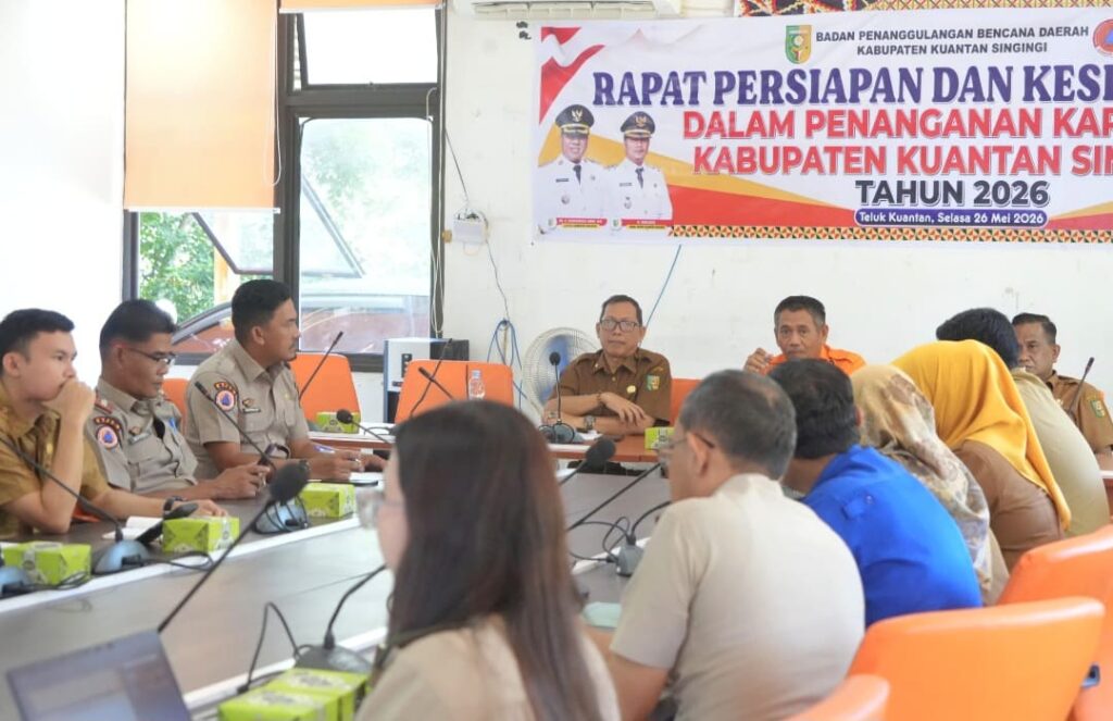 BPBD Kuansing Matangkan Kesiapsiagaan Karhutla, Ancaman El Nino Jadi Perhatian