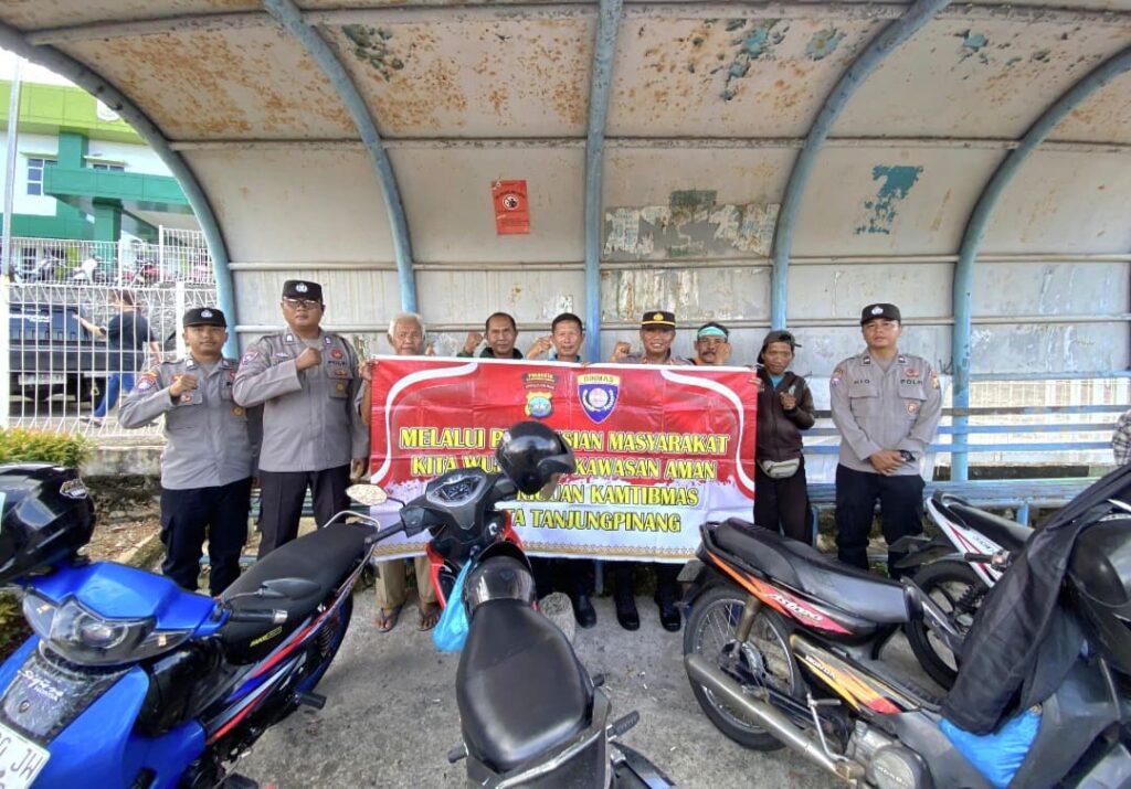 Sat Binmas Polresta Tanjungpinang Rangkul Komunitas Ojek Pangkalan, Perkuat Sinergi Jaga Kamtibmas