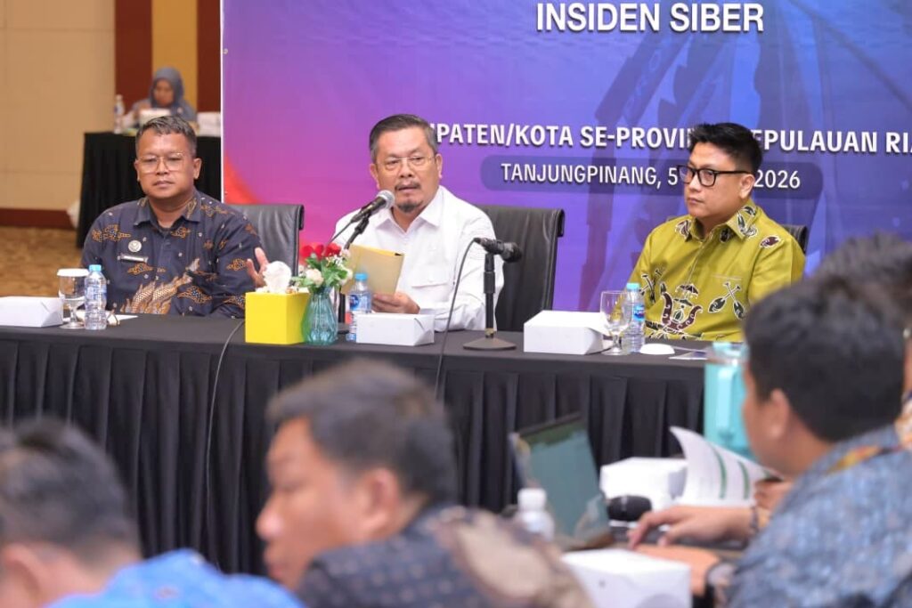Pemprov Kepri Perkuat Keamanan Siber, Delapan Insiden TIK Ditangani Sepanjang 2026