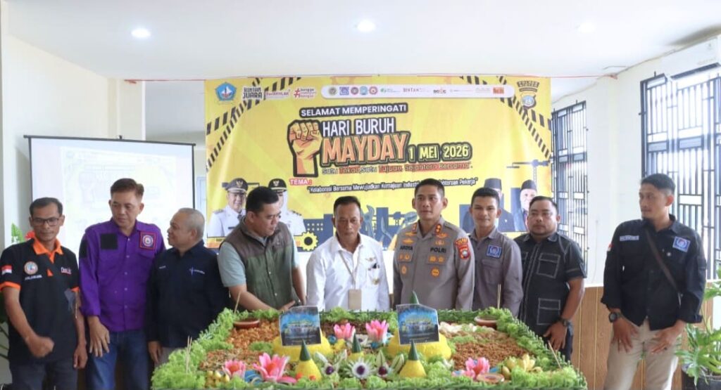 May Day 2026 di Bintan Tanpa Demo, Buruh dan Polisi Rayakan Kebersamaan