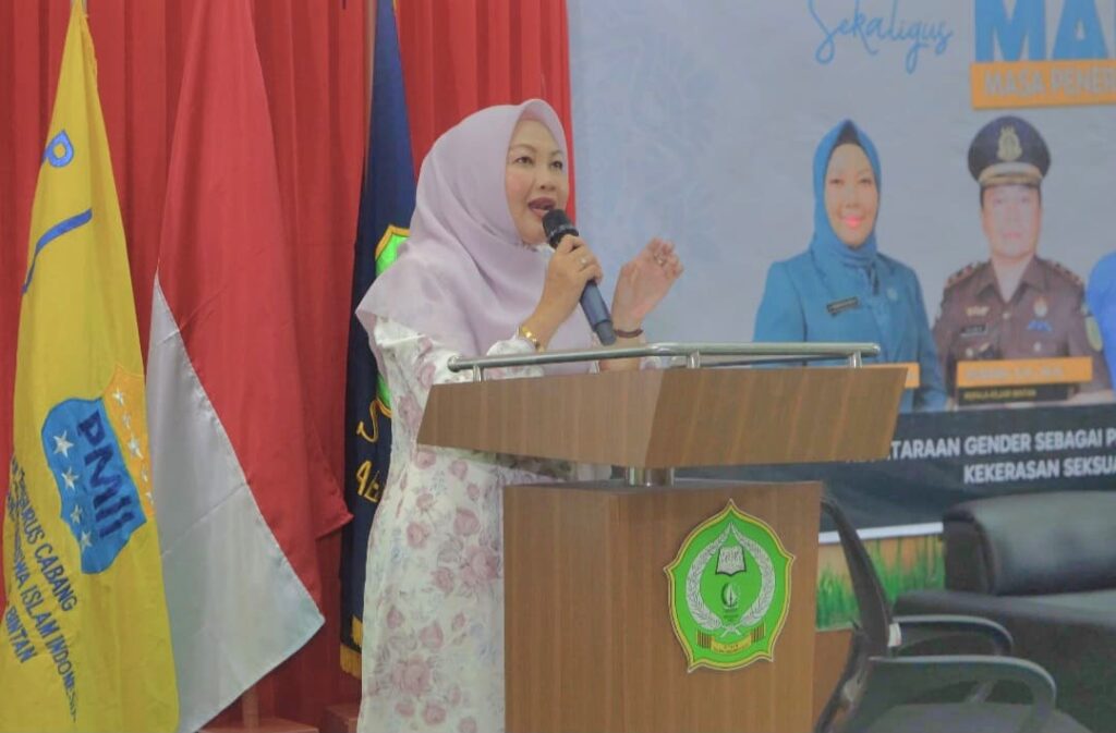 Di MAPABA PMII, Weni Tekankan Pentingnya Pelaporan Kekerasan Seksual dan Kesetaraan Gender