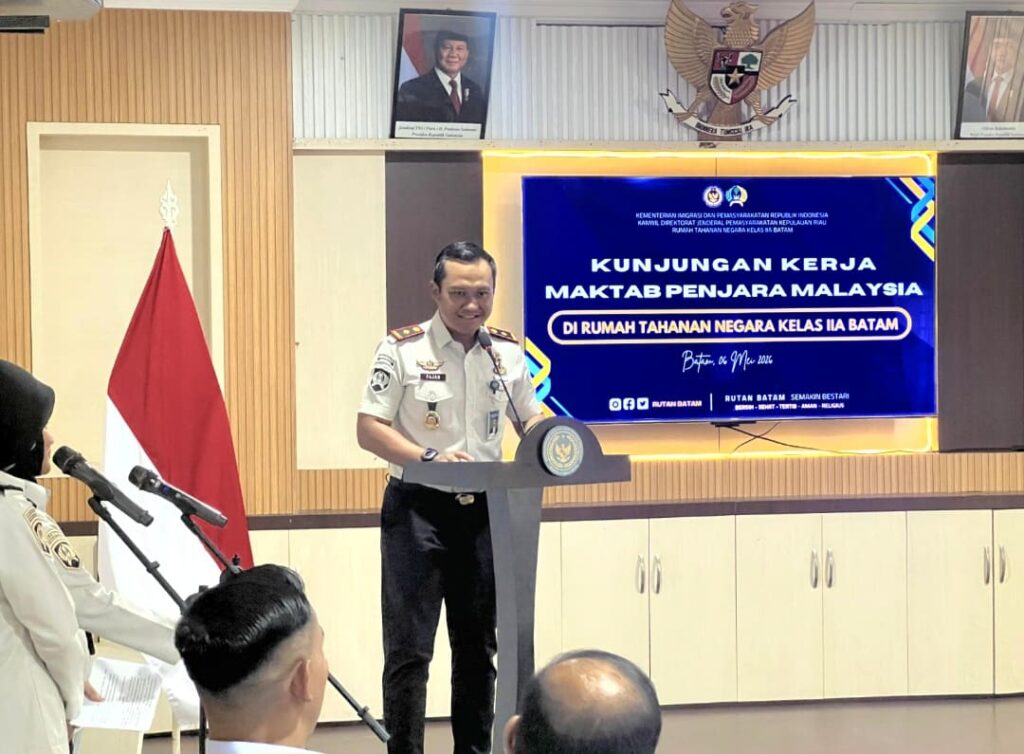 Perkuat Sinergi Pemasyarakatan, Rutan Batam Terima Kunjungan Delegasi Penjara Malaysia