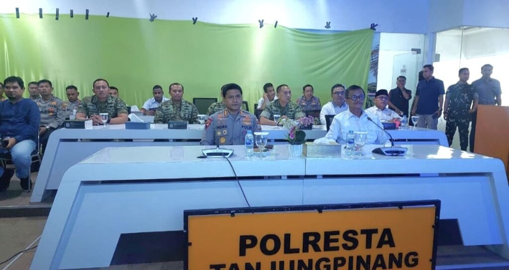 Raja Ariza Hadiri Vidcon Panen Raya Jagung Nasional Bersama Polresta Tanjungpinang