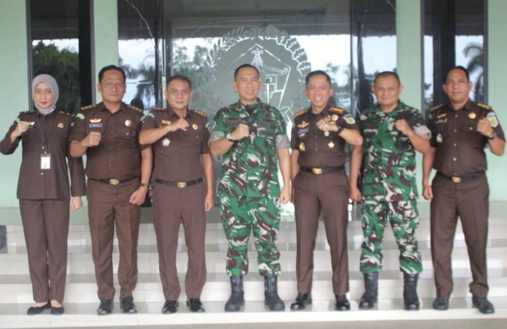 Dandim 0315/Tanjungpinang Terima Kunjungan Aspidmil Kejati Riau, Perkuat Koordinasi Penegakan Hukum Militer