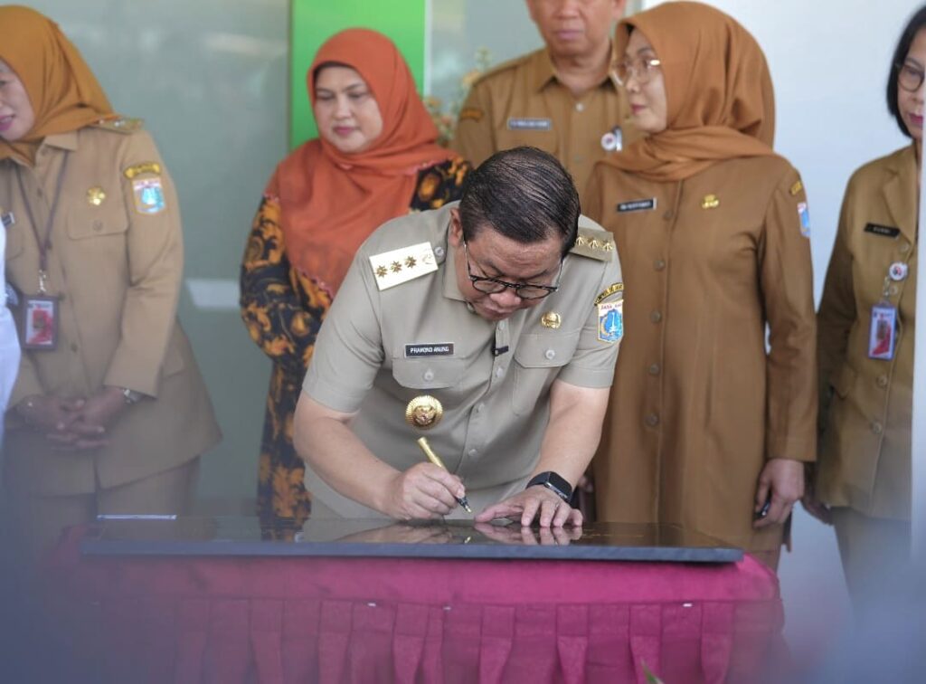 Pramono Anung Resmikan Pustu Meruya Selatan II, Perkuat Layanan Kesehatan Warga