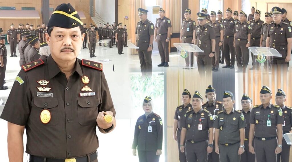 Kajati Kepri Lantik Kabag TU dan Koordinator, Tekankan Integritas dan Penguatan Kinerja
