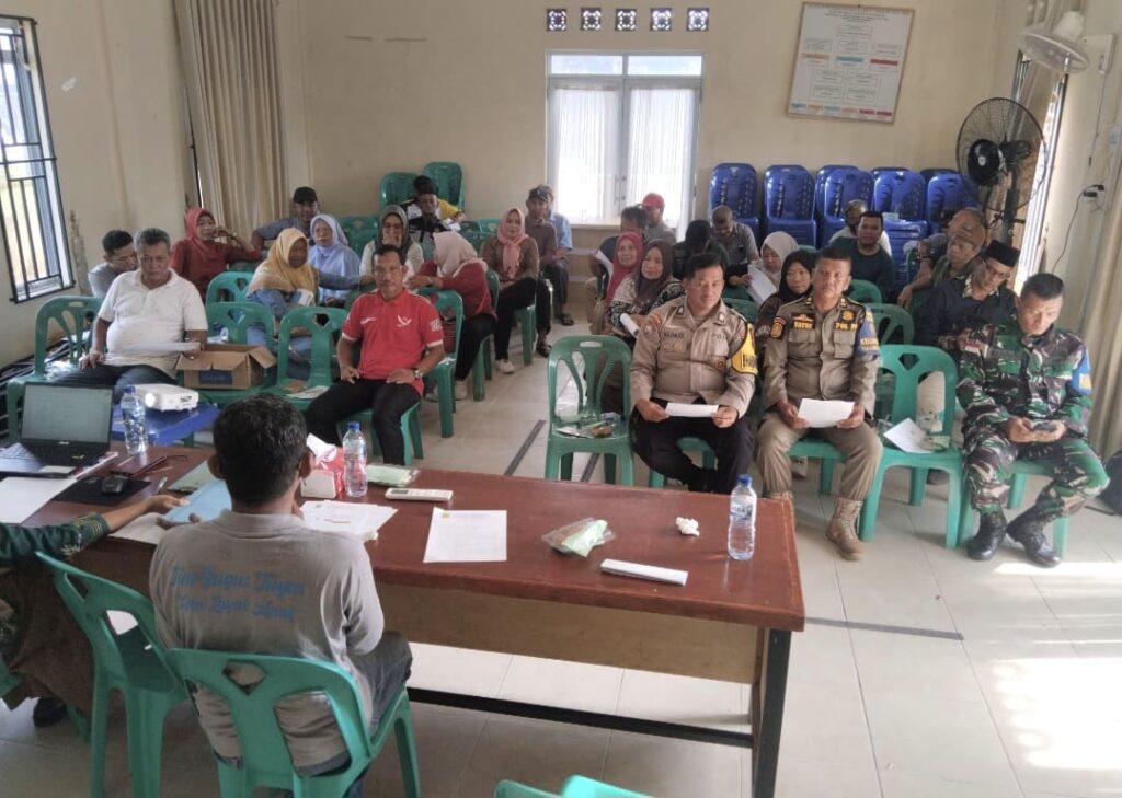 Penataan RT/RW di Tanjung Unggat Mulai Bergulir, Polisi Kawal Musyawarah Pembentukan Panitia Pemilihan