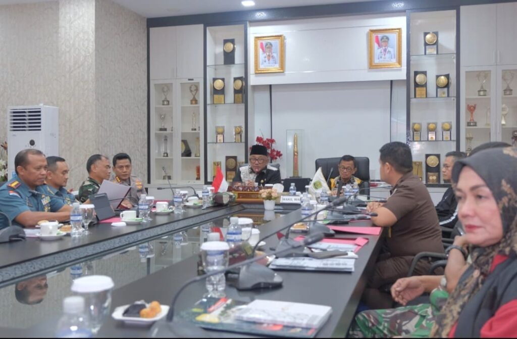 Lis Darmansyah Pimpin Rakor Forkopimda Jelang Iduladha, Tekankan Kondusivitas Daerah