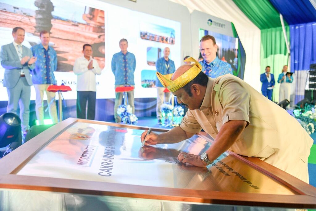 Menteri Bappenas Resmikan Gedung Cakrawala dan Nusantara McDermott di Batam, Dukung Proyek Energi Angin Pertama RI