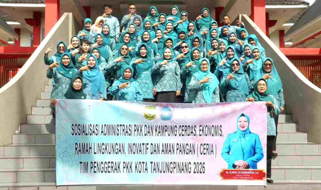 Weni Ajak Kader PKK Perkuat Administrasi dan Wujudkan Kampung CERIA di Tanjungpinang