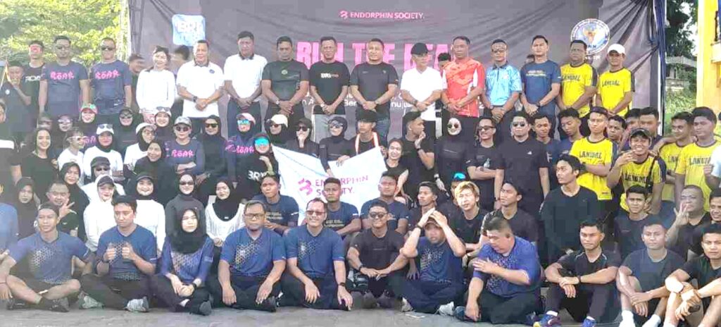 BNN Tanjungpinang Gaungkan Gaya Hidup Sehat Lewat Run The Beat, Ajak Generasi Muda Jauhi Narkoba