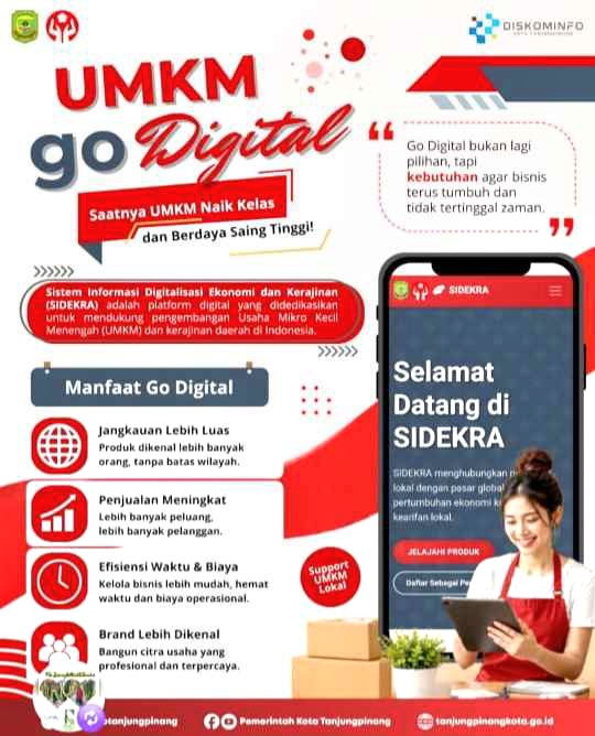 Pemko Tanjungpinang Luncurkan SIDEKRA, Perluas Pemasaran Produk Kerajinan Lokal