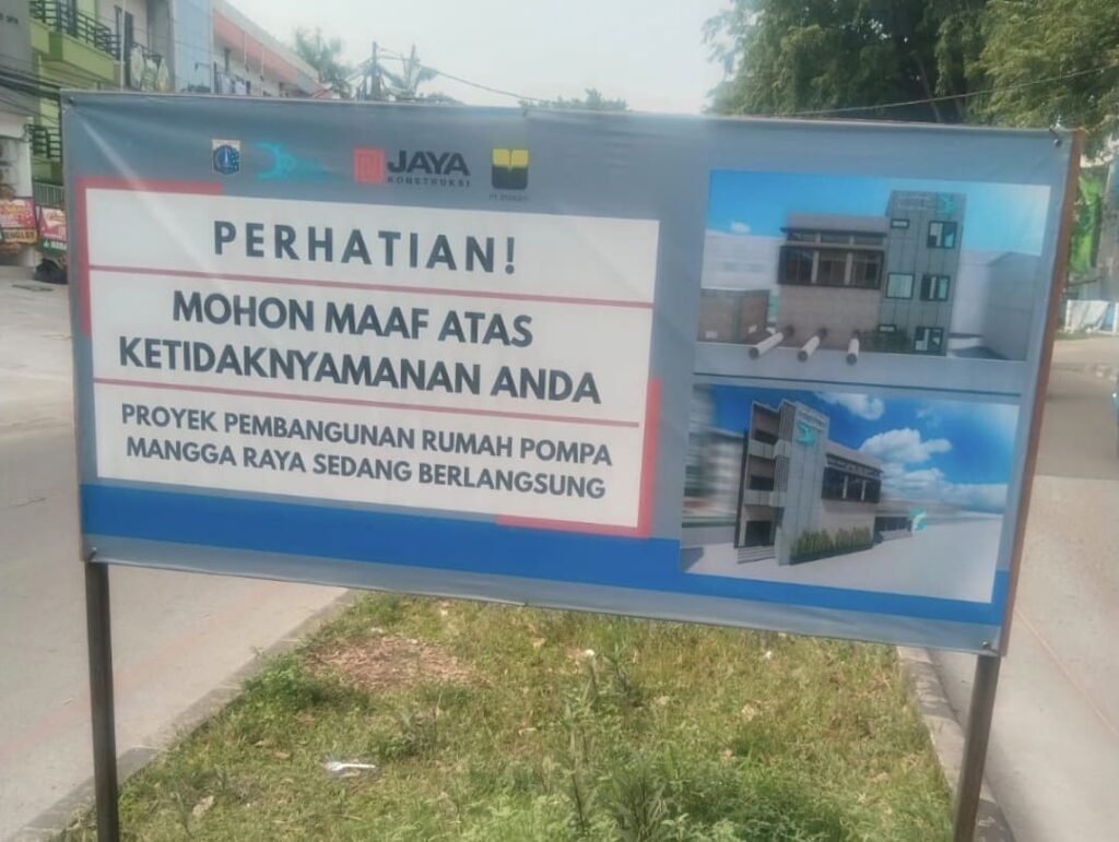 Proyek Rumah Pompa di Green Ville Disorot, Tak Pasang Papan Informasi Proyek