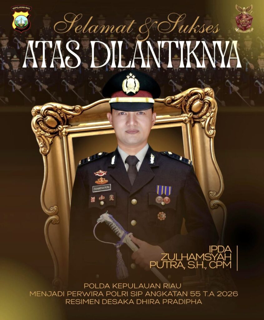 Kisah IPDA Zulhamsyah Putra, Polisi “Berhati Mulia” yang Kini Resmi Jadi Perwira Polri