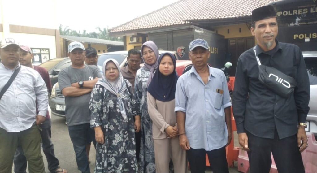 Keluarga Korban Pembacokan Datangi Polres Lebak, Minta Kasus Segera Dituntaskan