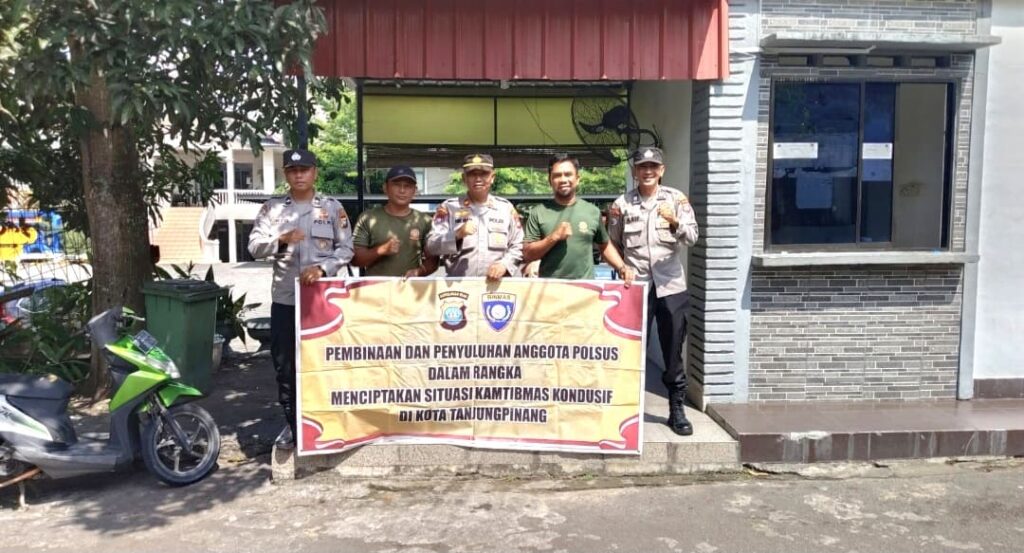 Sat Binmas Polresta Tanjungpinang Perkuat Sinergi dengan Satpol PP untuk Jaga Kamtibmas
