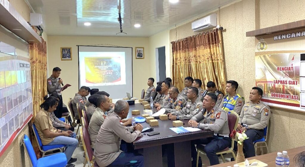 Jelang Operasi Patuh Seligi 2026, Polres Bintan Matangkan Kesiapan Personel