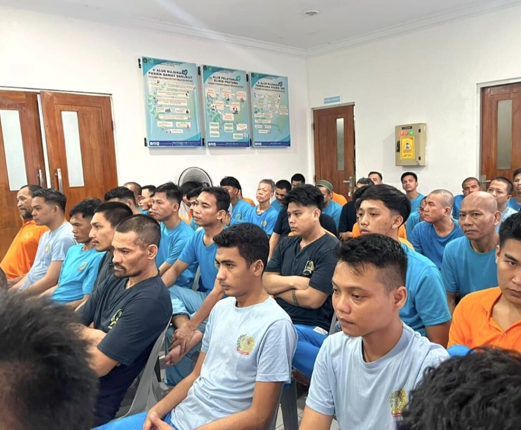 Antisipasi Hantavirus, Rutan Batam Perkuat Edukasi Kesehatan bagi Warga Binaan