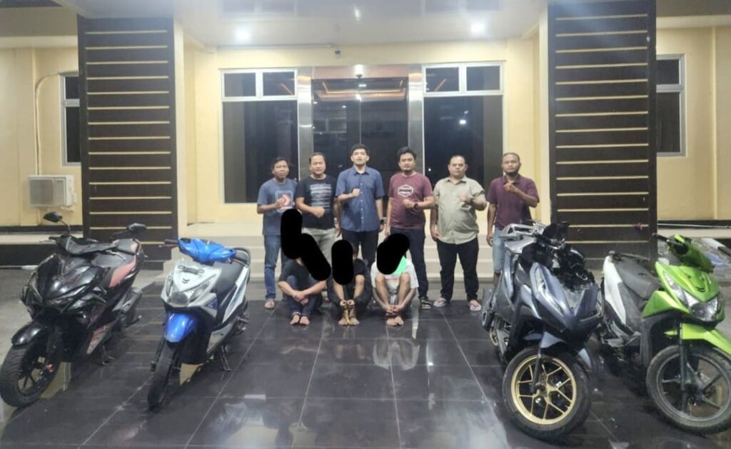 Satreskrim Polres Lebak Ungkap Kasus Curanmor di Dua Kecamatan, Tiga Pelaku Ditangkap