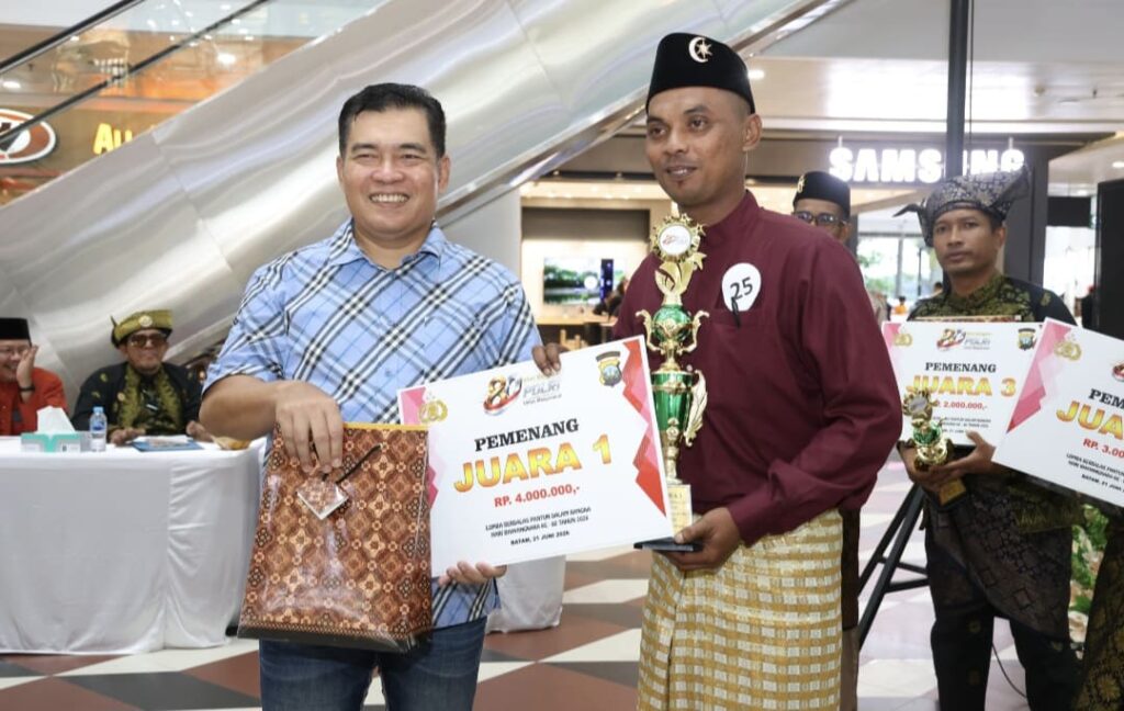 Polda Kepri Gelar Lomba Berbalas Pantun, Lestarikan Budaya Melayu dalam Semangat Hari Bhayangkara ke-80