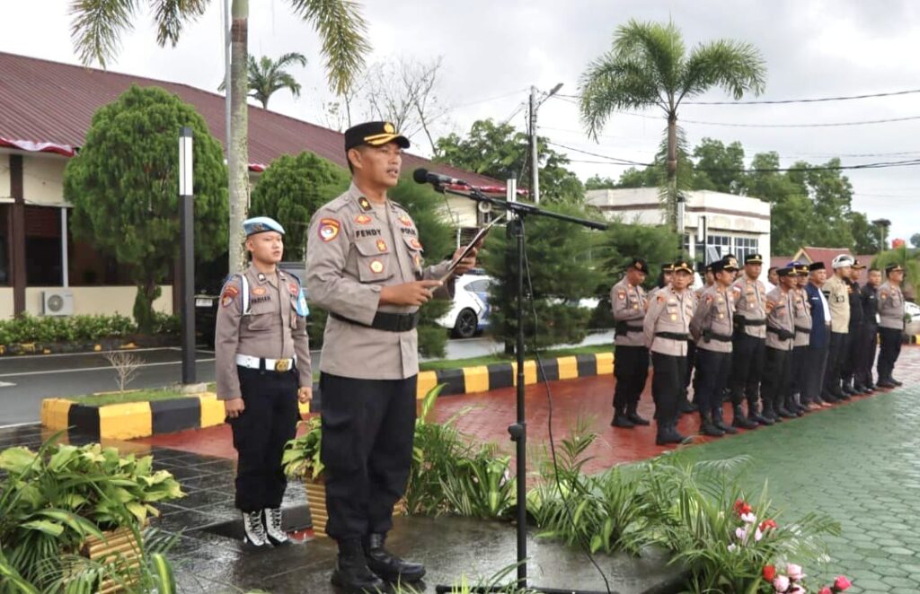 Polresta Tanjungpinang Gelar Apel Sabuk Kamtibmas, Perkuat Sinergi Jaga Keamanan Kota