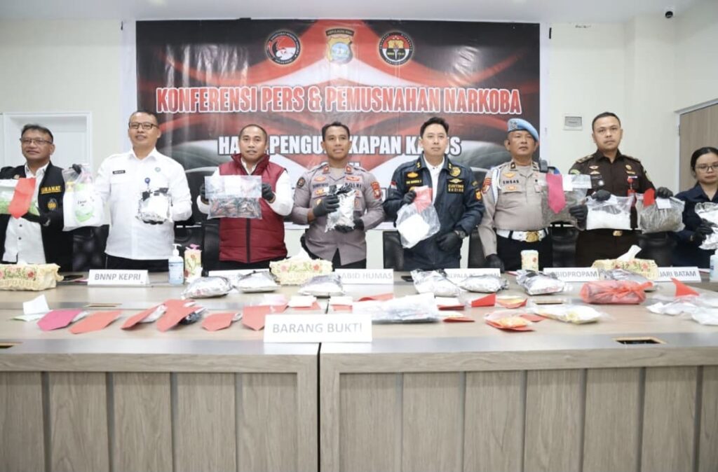 Ditresnarkoba Polda Kepri Ungkap 85 Kasus Narkoba, Selamatkan 6.446 Jiwa dari Ancaman Narkotika
