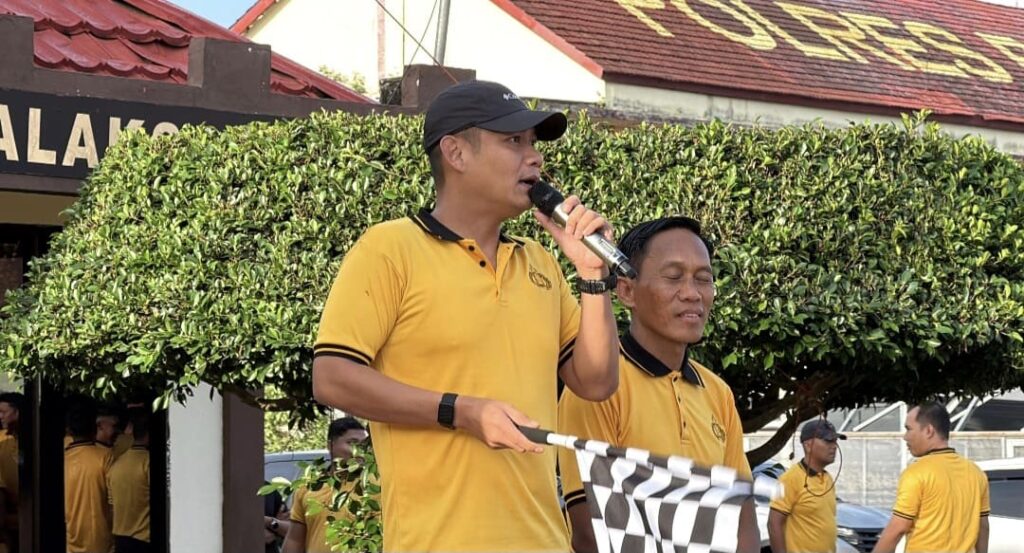 Sambut Hari Bhayangkara ke-80, Polres Bintan Gelar Olahraga Bersama untuk Perkuat Soliditas Personel