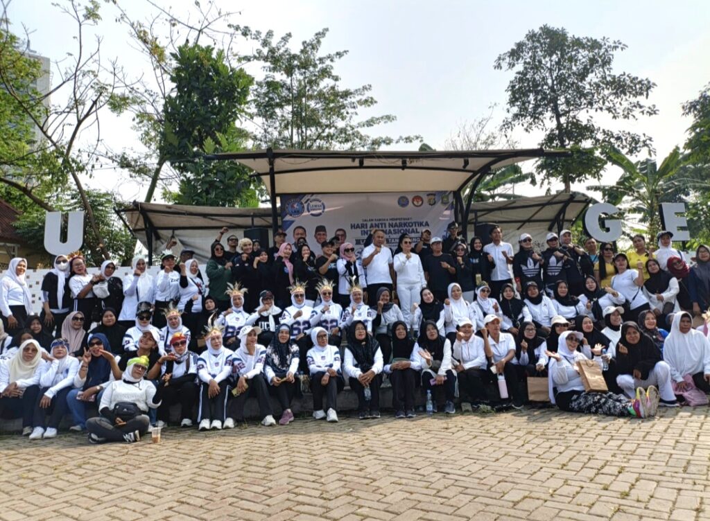HANI 2026, LAN Kota Tangerang Ajak Masyarakat Perangi Narkoba Lewat Senam Bersama