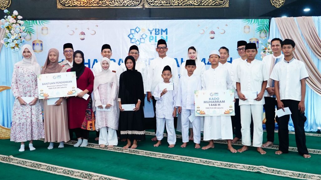 Muharram Berkah 1448 H, YBM PLN UID Jakarta Raya Salurkan Bantuan untuk 1.200 Generasi Penerus Bangsa