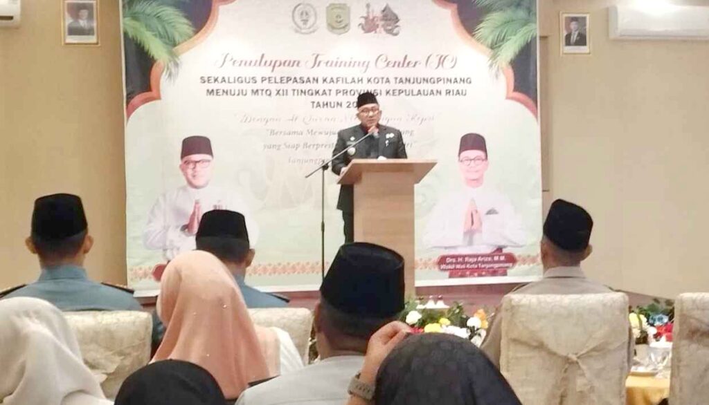 Lis Darmansyah Lepas Kafilah MTQ Tanjungpinang, Bekali Peserta dengan Pembinaan Intensif Enam Hari