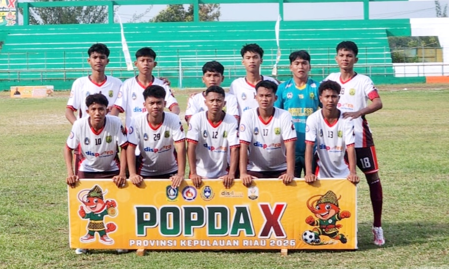 Tanjungpinang Awali POPDA Kepri 2026 dengan Kemenangan, Bintan Ditaklukkan 1-0