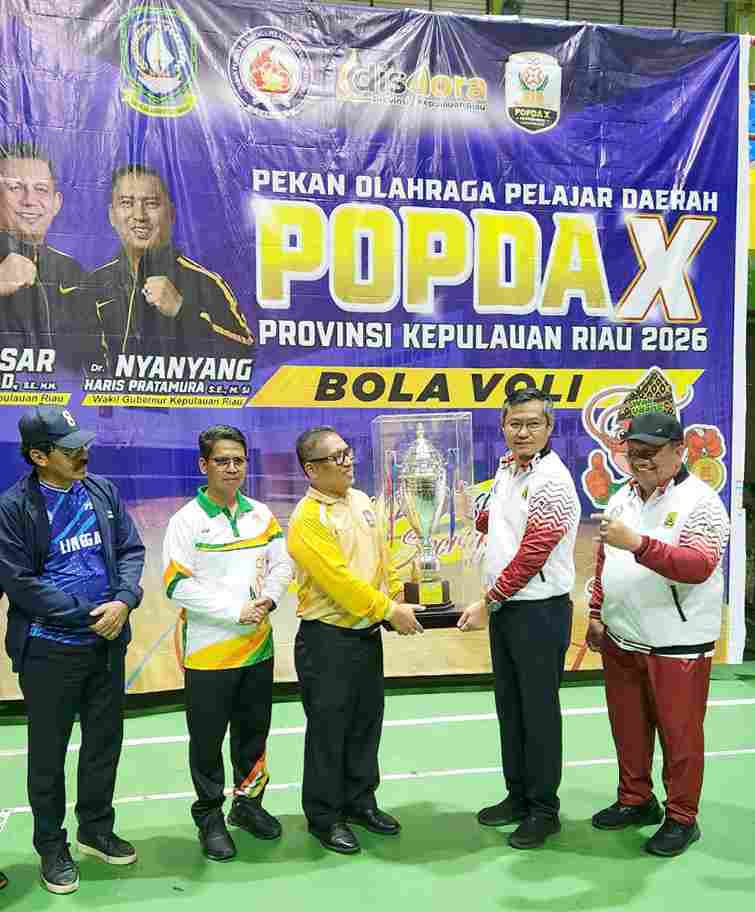 Tanjungpinang Juara Umum POPDA X Kepri, Lis Darmansyah: Ini Prestasi Bersejarah