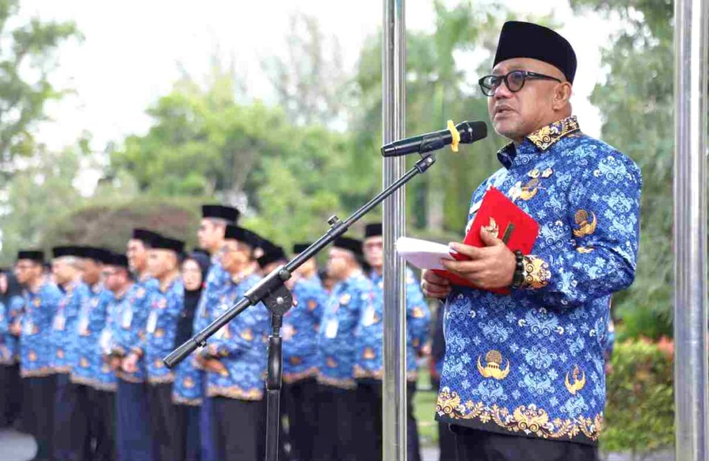 Pimpin Upacara Harkopnas ke-79, Lis Darmansyah Tekankan Integritas ASN dan Penguatan Koperasi