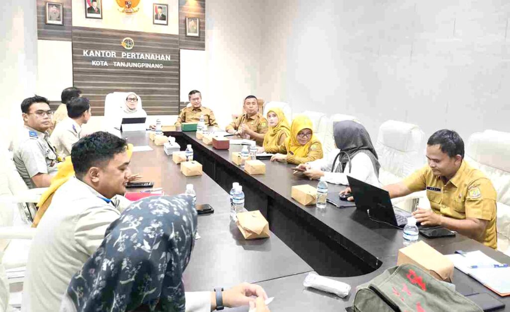 Pemko Tanjungpinang dan BPN Percepat Legalisasi Aset Fasum-Fasos Perumahan