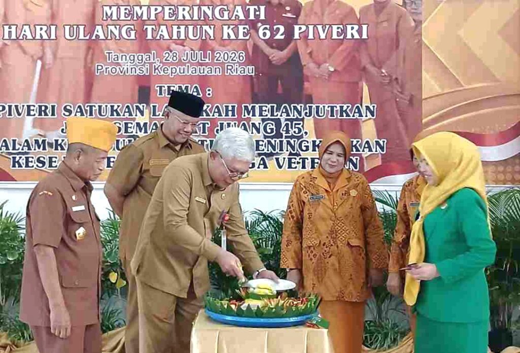Hadiri HUT ke-62 PIVERI, Yoni Fadri Ajak Masyarakat Lanjutkan Semangat Juang Veteran