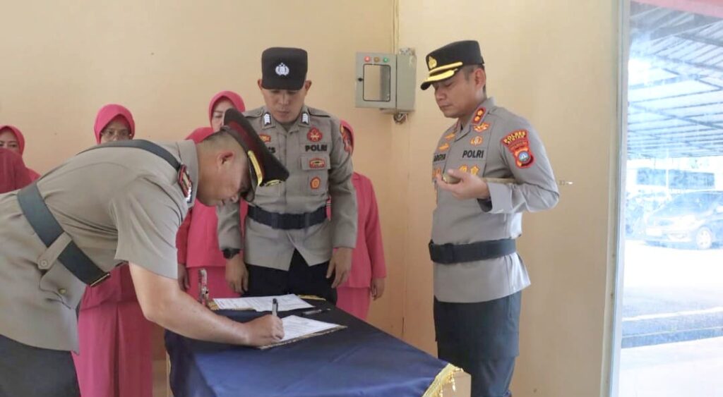 Polres Bintan Rotasi Kabag SDM dan Kasat Resnarkoba, Kapolres Tekankan Penguatan Pelayanan dan Pemberantasan Narkoba