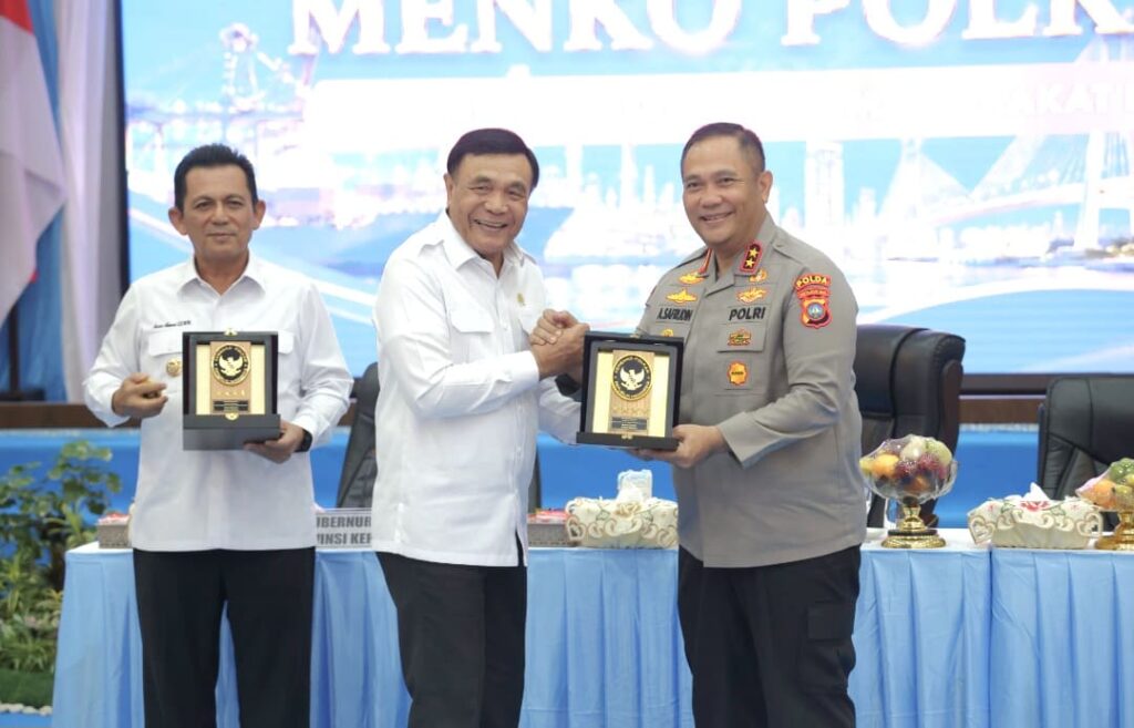Menko Polkam Apresiasi Sinergi Polda Kepri Jaga Keamanan dan Dukung Iklim Investasi