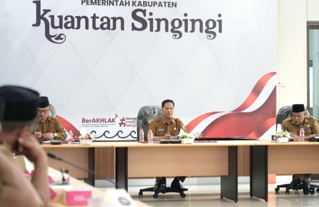 Plt Bupati Kuansing Muklisin Langsung Tancap Gas Benahi Pemerintahan