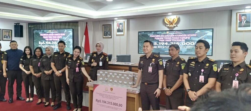 Kejari Jakarta Barat Sita Rp5,19 Miliar, Kerugian Negara Kasus Korupsi Lahan Kali Pesanggrahan Pulih 100 Persen