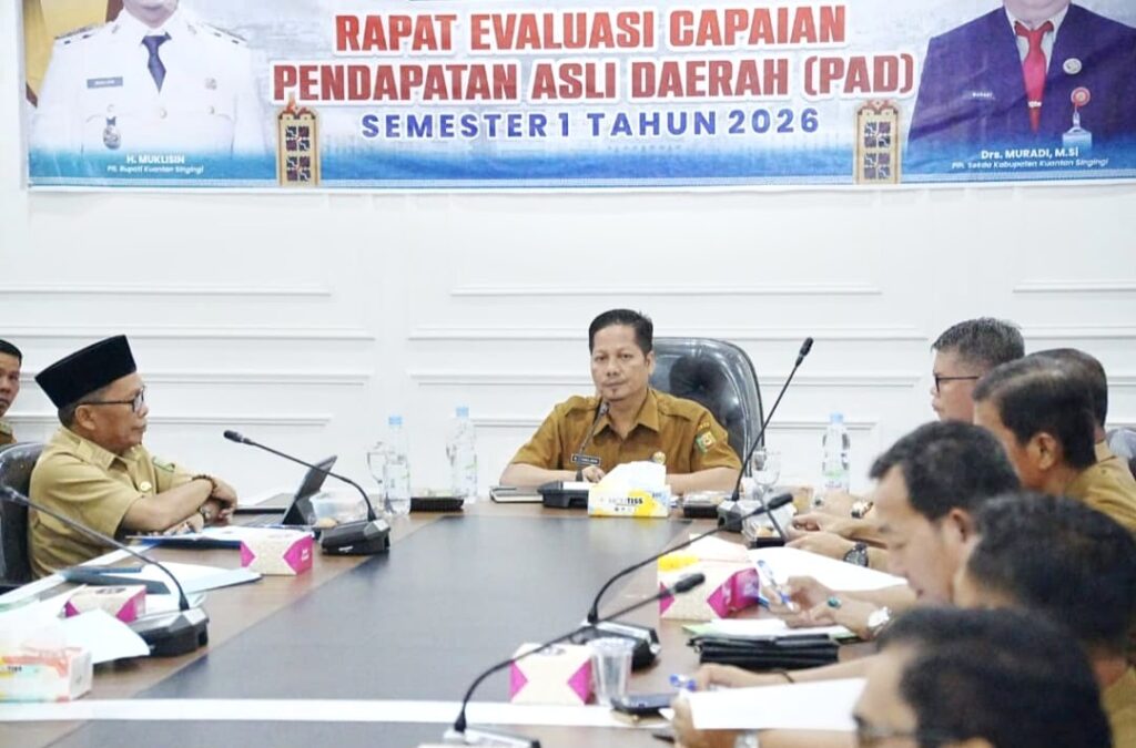 Muklisin Minta OPD Genjot PAD Kuansing, Tunda Lelang Demi Jaga Stabilitas Keuangan Daerah