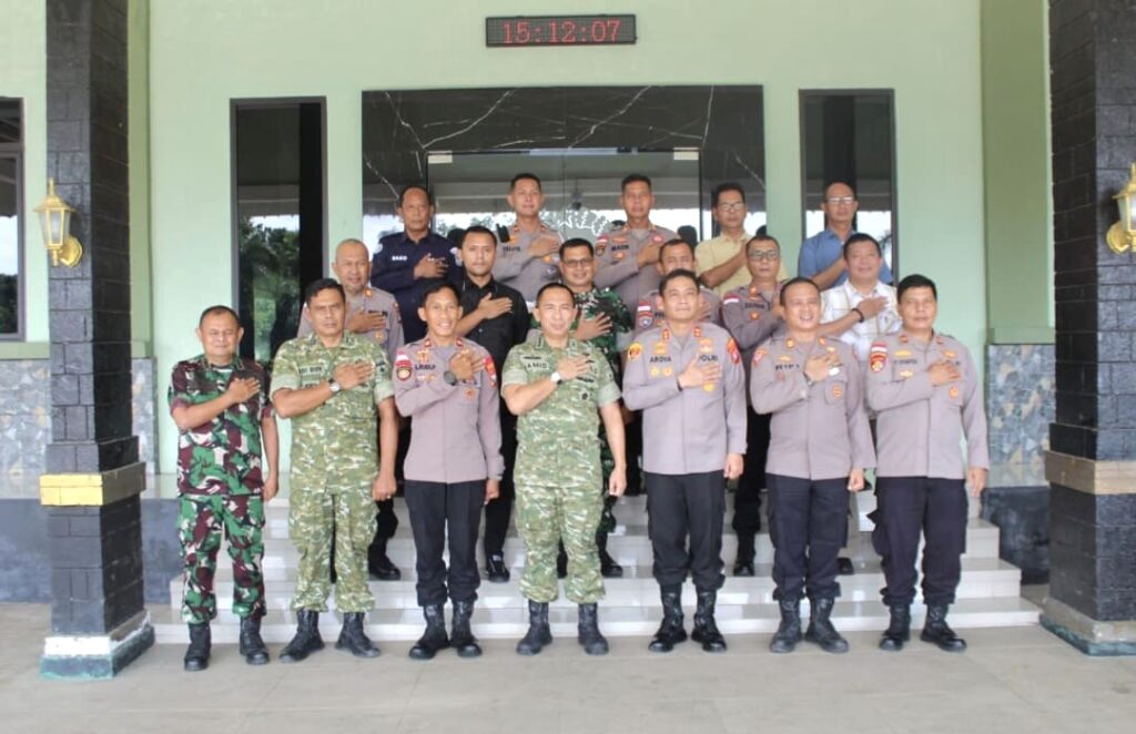 Perkuat Sinergi TNI-Polri, Kapolres Bintan Silaturahmi ke Kodim 0315/Tanjungpinang