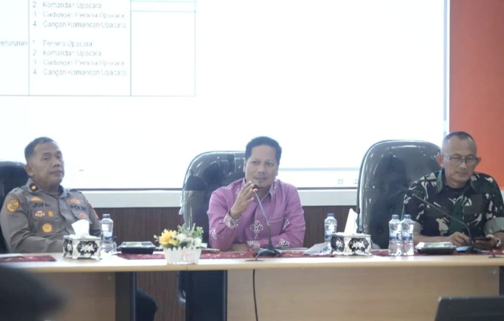 Muklisin Pimpin Pembentukan Panitia HUT ke-81 RI, Pemkab Kuansing Matangkan Persiapan